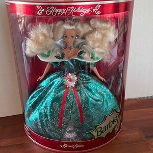 1995 Happy Holidays Barbie MIB